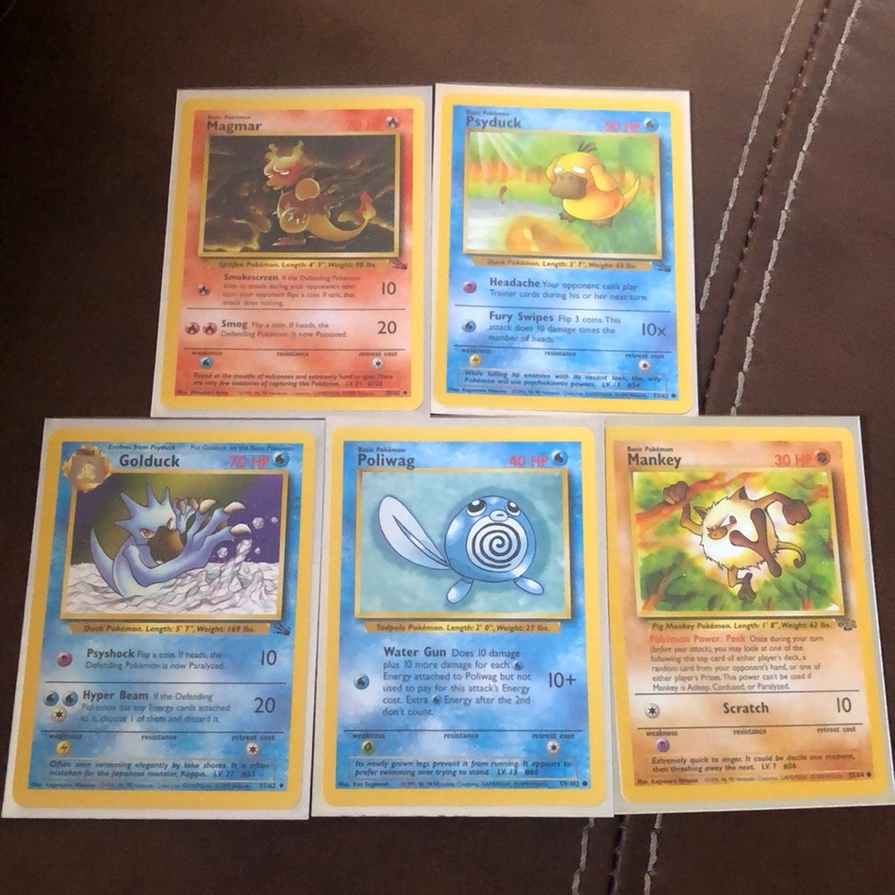 1999 Pokémon Cards